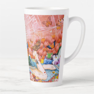 Taza De Café Latte La Tarde