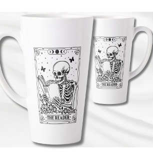 Taza De Café Latte La tarjeta de lector Tarot