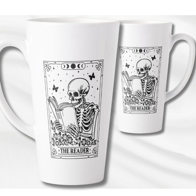 Taza De Café Latte La tarjeta de lector Tarot (Subido por el creador)