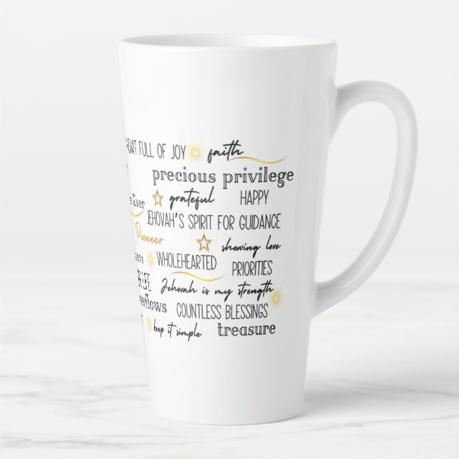 Taza De Café Latte La vida de un pionero tazón de café para hermano (Derecha)