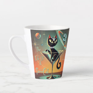 Taza De Café Latte La Vida De Una Gata Vedette