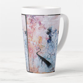 Taza De Café Latte La vida es un viaje