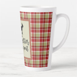 Taza De Café Latte La vida mejor con la carne de cabra