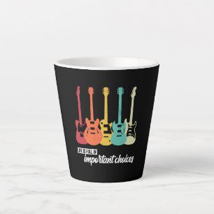 Taza De Café Latte La vida retro vintage está llena de opciones impor