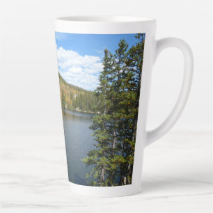 Taza De Café Latte Lago Bear en el Parque Nacional Montañas Rocosas