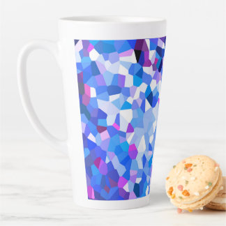 Taza De Café Latte Lago cristalino Latte Mug