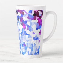 Taza De Café Latte Lago cristalino Latte Mug