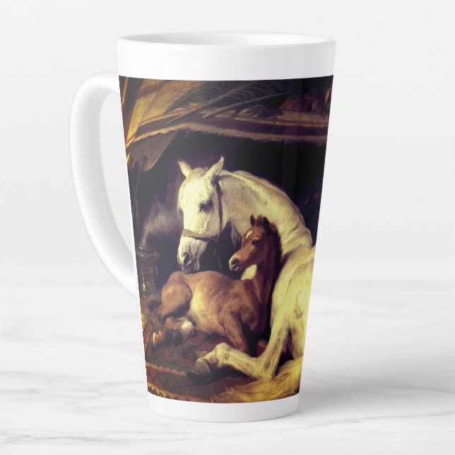 Taza De Café Latte Landseer La Tienda Árabe (Ángulo izquierdo)