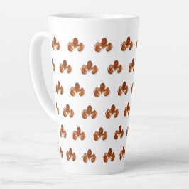 Taza De Café Latte Langosta Marítima