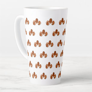 Taza De Café Latte Langosta Marítima
