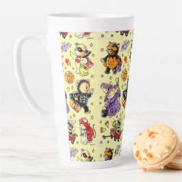 Taza De Café Latte L'Art du Latte : Une Tasse de Bonheur"