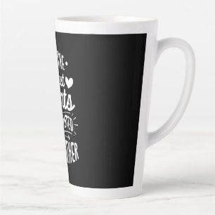 Taza De Café Latte Las Mejores Tías Se Promocionan A Madrina
