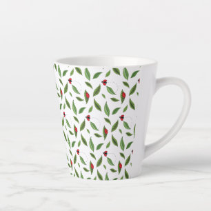 Taza De Café Latte Las Pequeñas Mariquitas