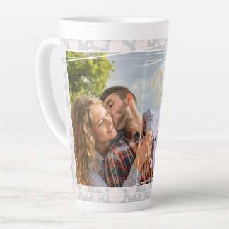 Taza De Café Latte Las vibraciones positivas sólo agregan foto person