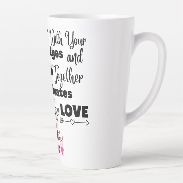 Taza De Café Latte Latte coffee bebe mug (Derecha)