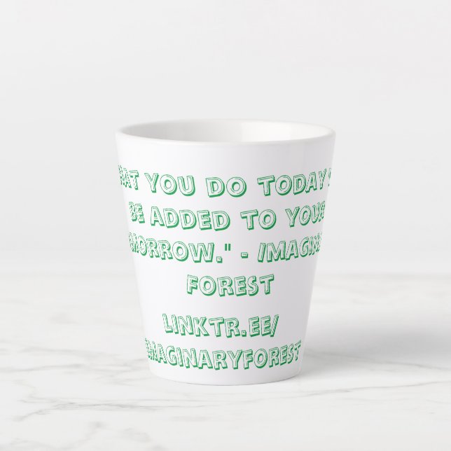 Taza De Café Latte Latte Coffee Mug (Anverso)
