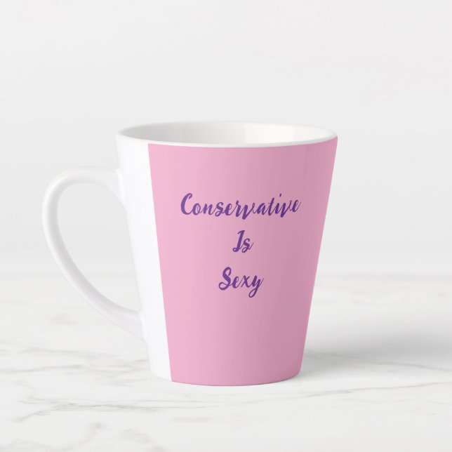 Taza De Café Latte latte coffee mug (Izquierda)