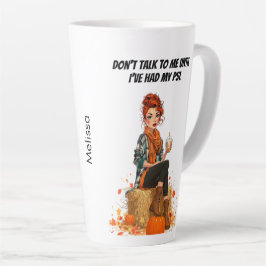 Taza De Café Latte Latte de especias de calabaza - Ms Sass