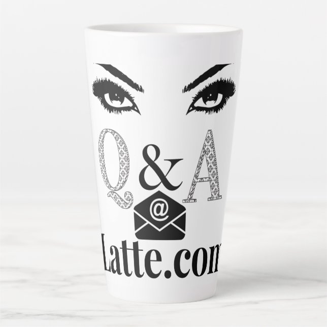 Taza De Café Latte Latte Eyes Mug (Anverso)