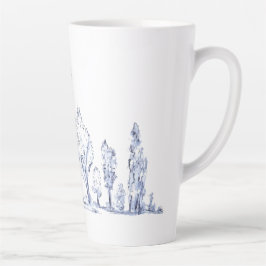 Taza De Café Latte Latte Flying Squirrel Mug