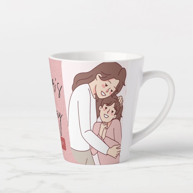 Taza De Café Latte Latte Mug (Derecha)