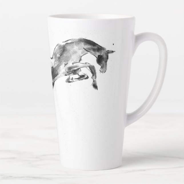 Taza De Café Latte Latte Mug (Derecha)
