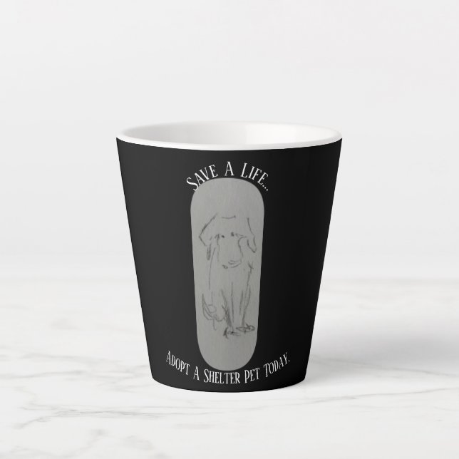 Taza De Café Latte Latte Mug (Anverso)