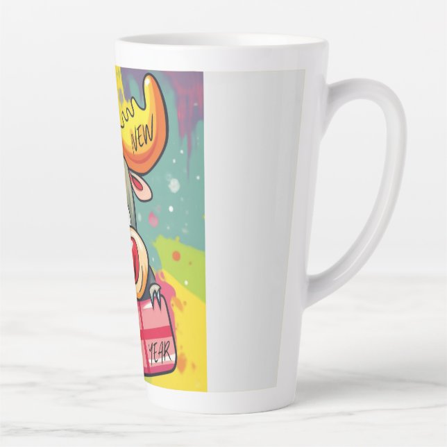 Taza De Café Latte Latte Mug (Derecha)