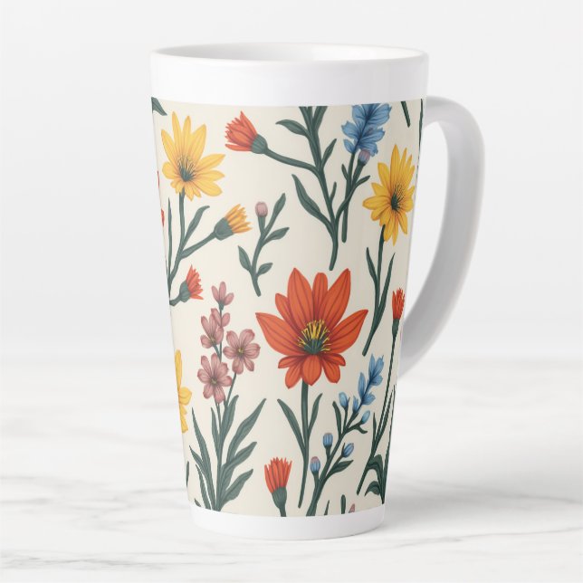 Taza De Café Latte Latte Mug (Ángulo derecho)