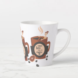 Taza De Café Latte Latte Mug