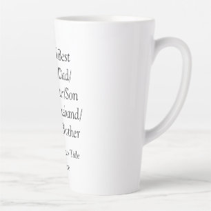 Taza De Café Latte Latte Mug