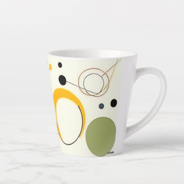 Taza De Café Latte Latte Mug (Derecha)