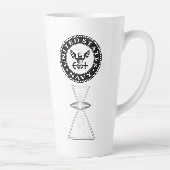 Taza De Café Latte Latte Mug (Derecha)
