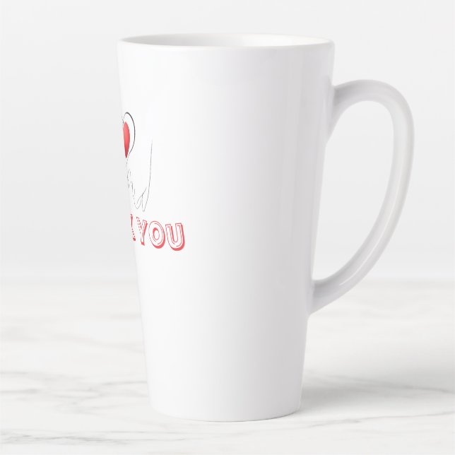 Taza De Café Latte Latte Mug (Derecha)