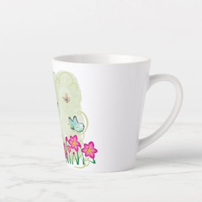 Taza De Café Latte Latte Mug (Derecha)