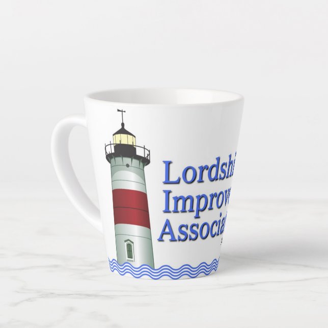 Taza De Café Latte Latte Mug (Ángulo izquierdo)