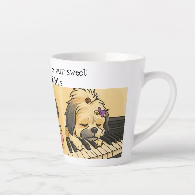 Taza De Café Latte Latte Mug (Derecha)