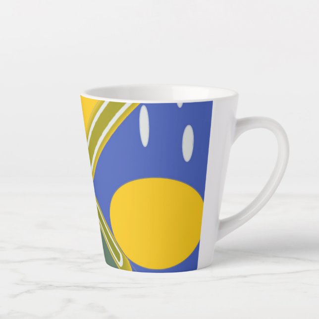 Taza De Café Latte Latte Mug (Derecha)