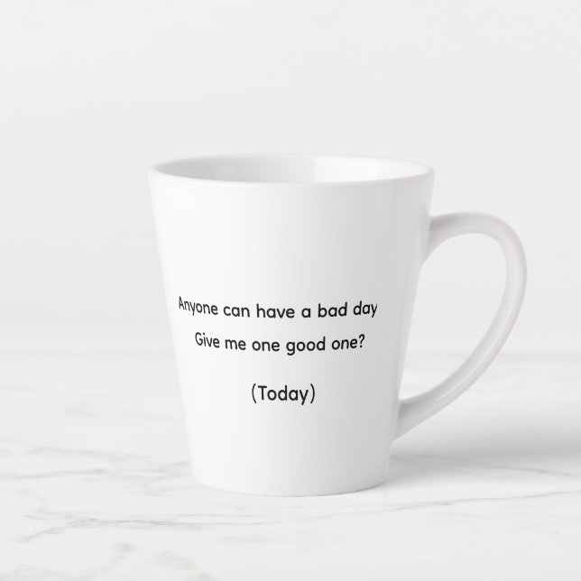 Taza De Café Latte Latte Mug (Derecha)