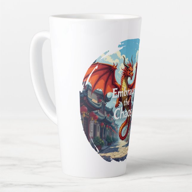 Taza De Café Latte Latte Mug (Ángulo izquierdo)