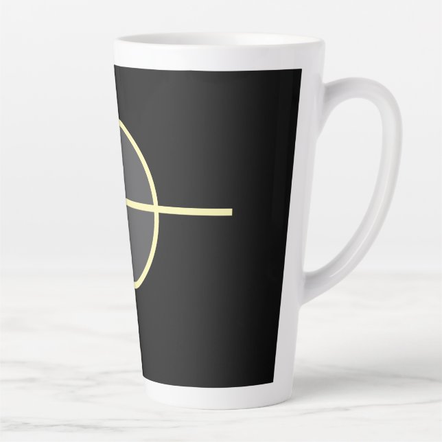 Taza De Café Latte Latte Mug (Derecha)