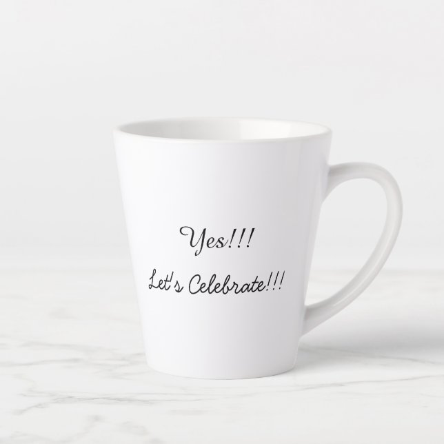 Taza De Café Latte Latte Mug (Derecha)
