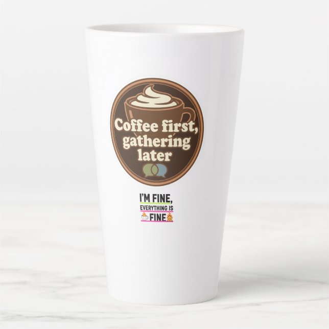 Taza De Café Latte Latte Mug (Anverso)