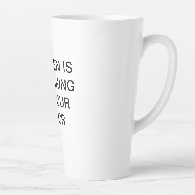 Taza De Café Latte Latte Mug (Derecha)