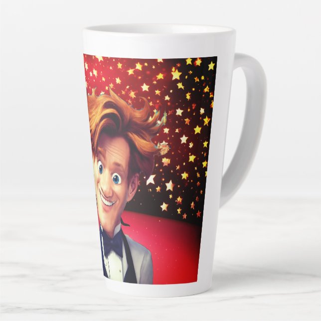 Taza De Café Latte Latte Mug (Ángulo derecho)