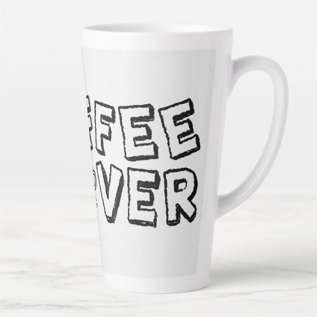 Taza De Café Latte Latte Mug (Derecha)