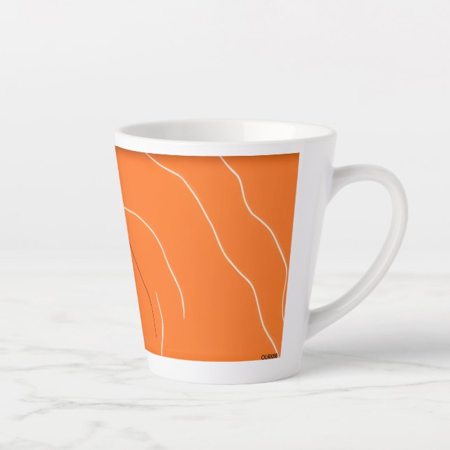 Taza De Café Latte Latte Mug (Derecha)
