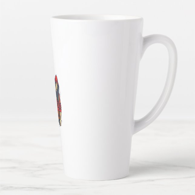 Taza De Café Latte Latte Mug (Derecha)