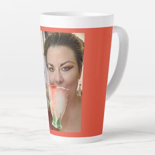 Taza De Café Latte Latte Mug (Ángulo derecho)