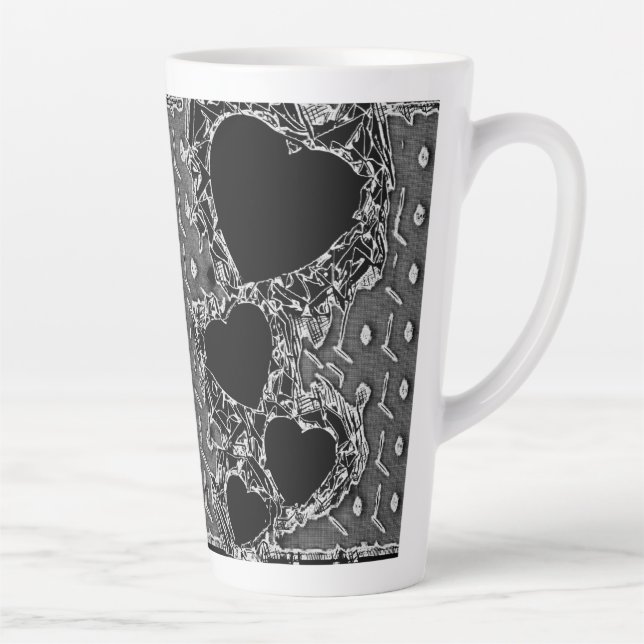 Taza De Café Latte Latte Mug (Derecha)